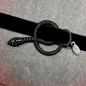 Snake in the grass choker by Courtney Paige Nelson
